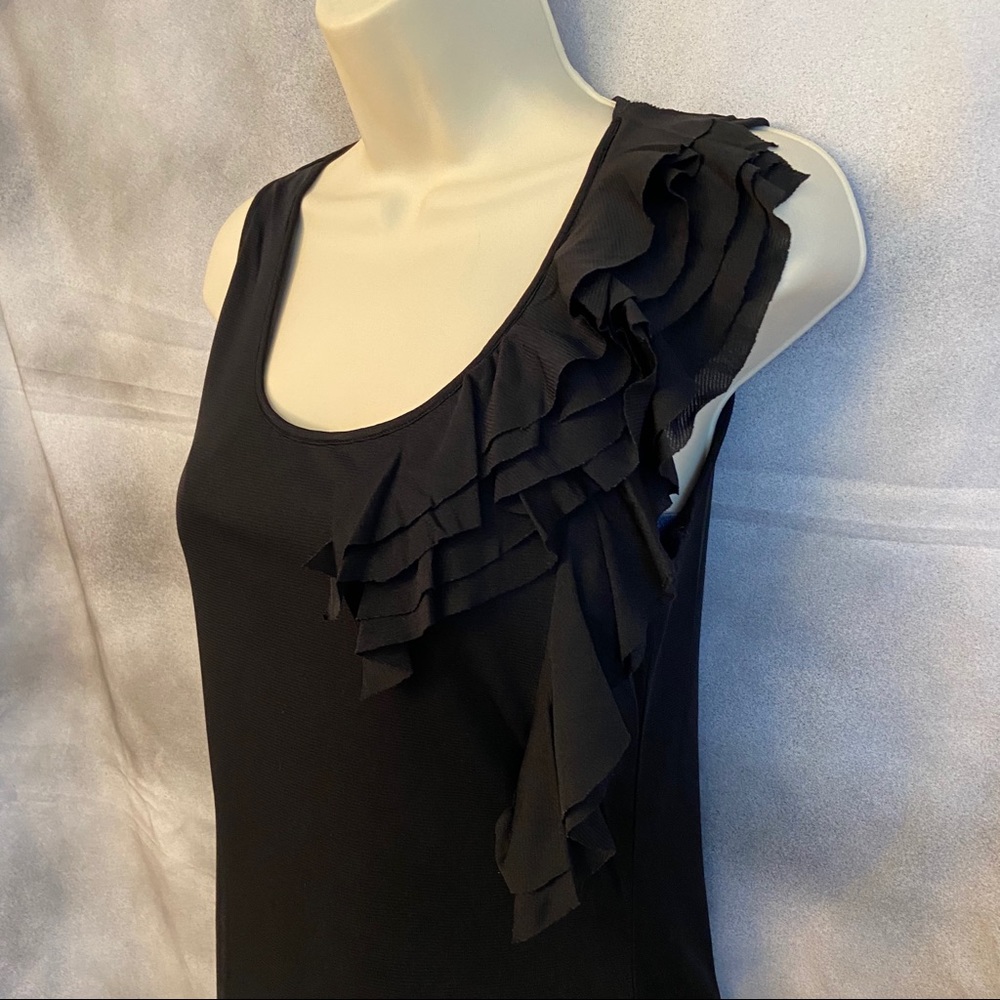 A Little Bit of Flair! Dressy Tank w/ Ruffle